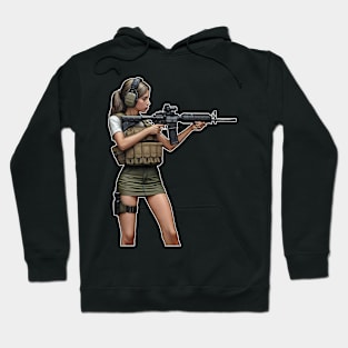 Tactical Girl Hoodie